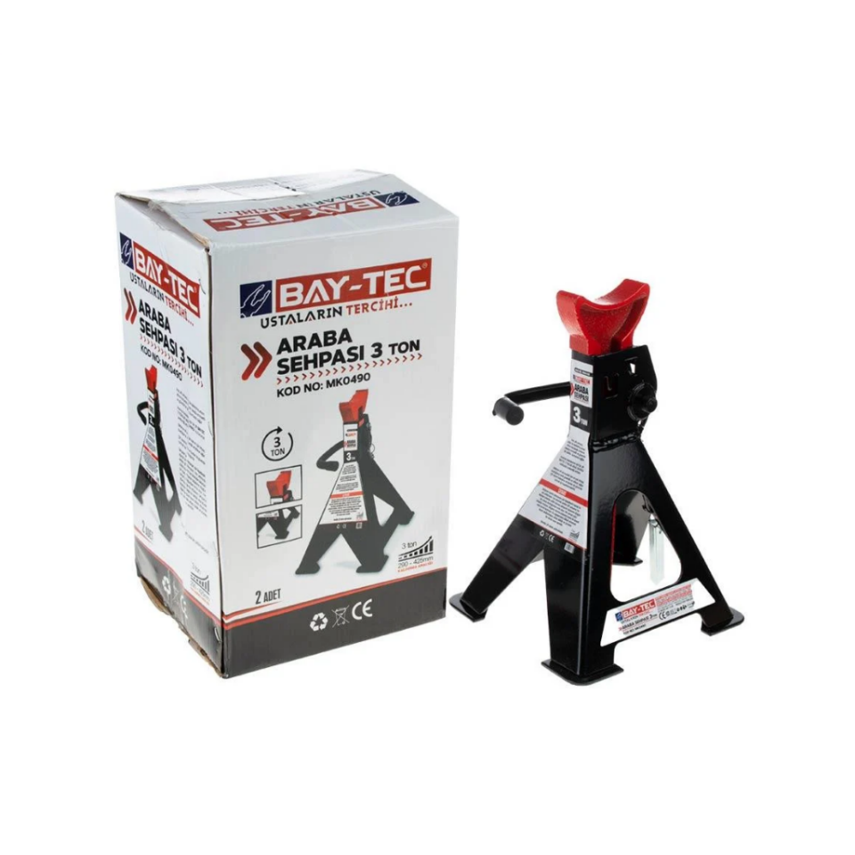 BAY-TEC MK0490 Araba Sehpası 3Ton