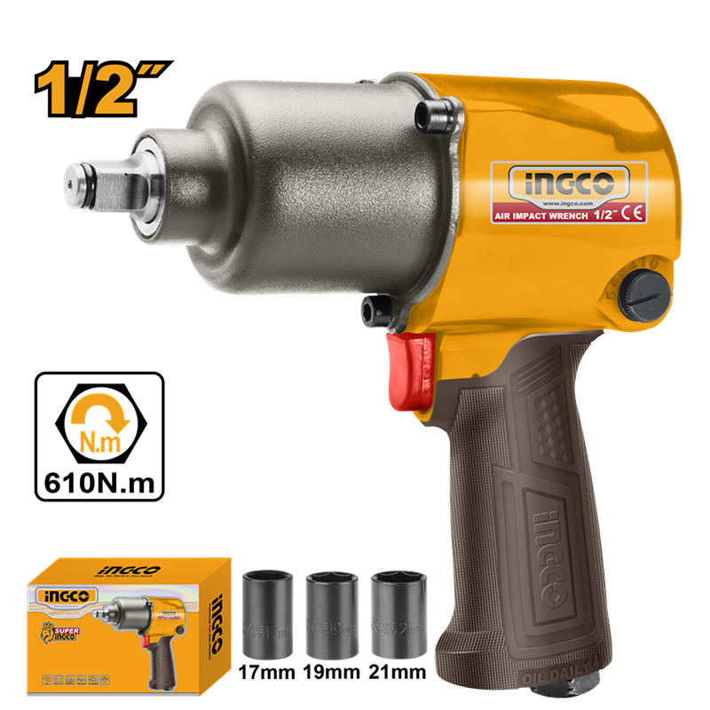 Ingco Havalı Somun Sıkma 12.5mm