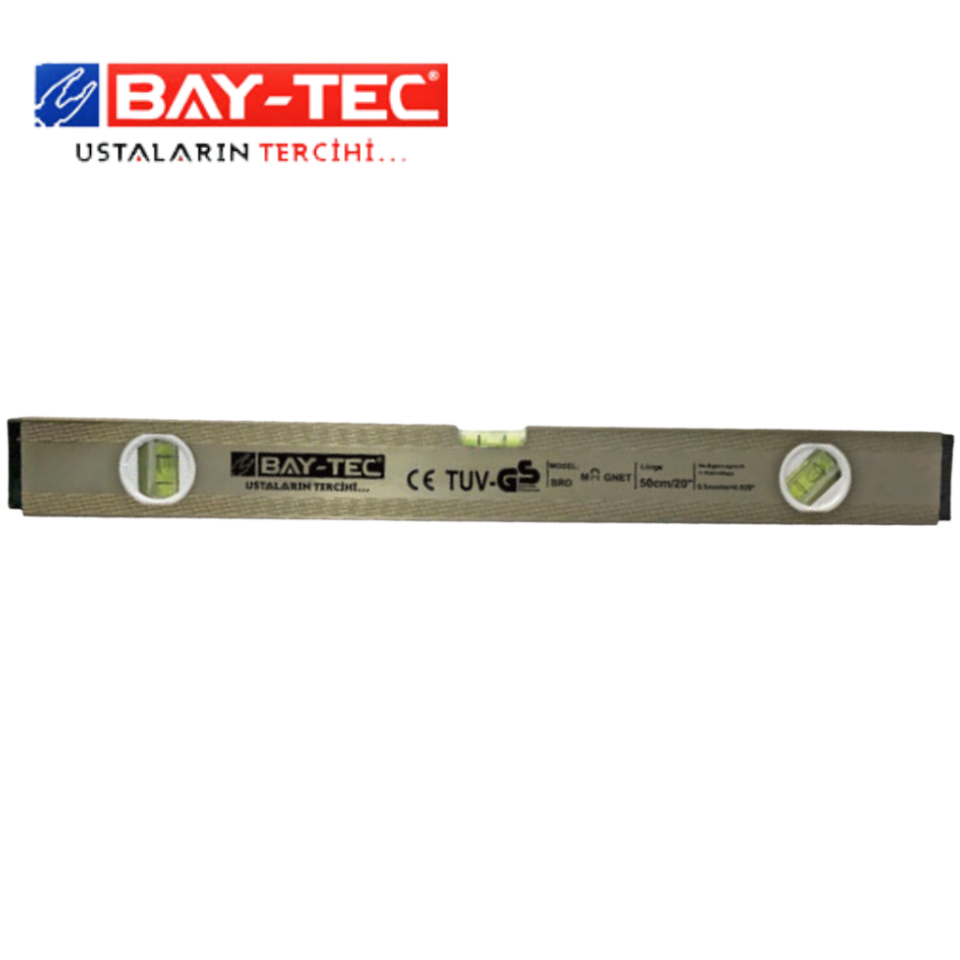 BAY-TEC MK0610 Su Terazi̇si̇ Mıknatıslı Gri̇ 50 cm