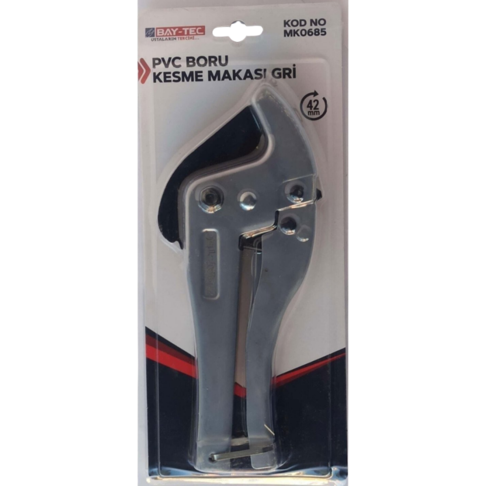 BAY-TEC MK0685 Boru Kesme Makası Gri̇ 42mm