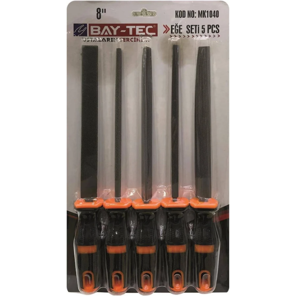 BAY-TEC MK1040 Eğe Seti̇ 5 Parça