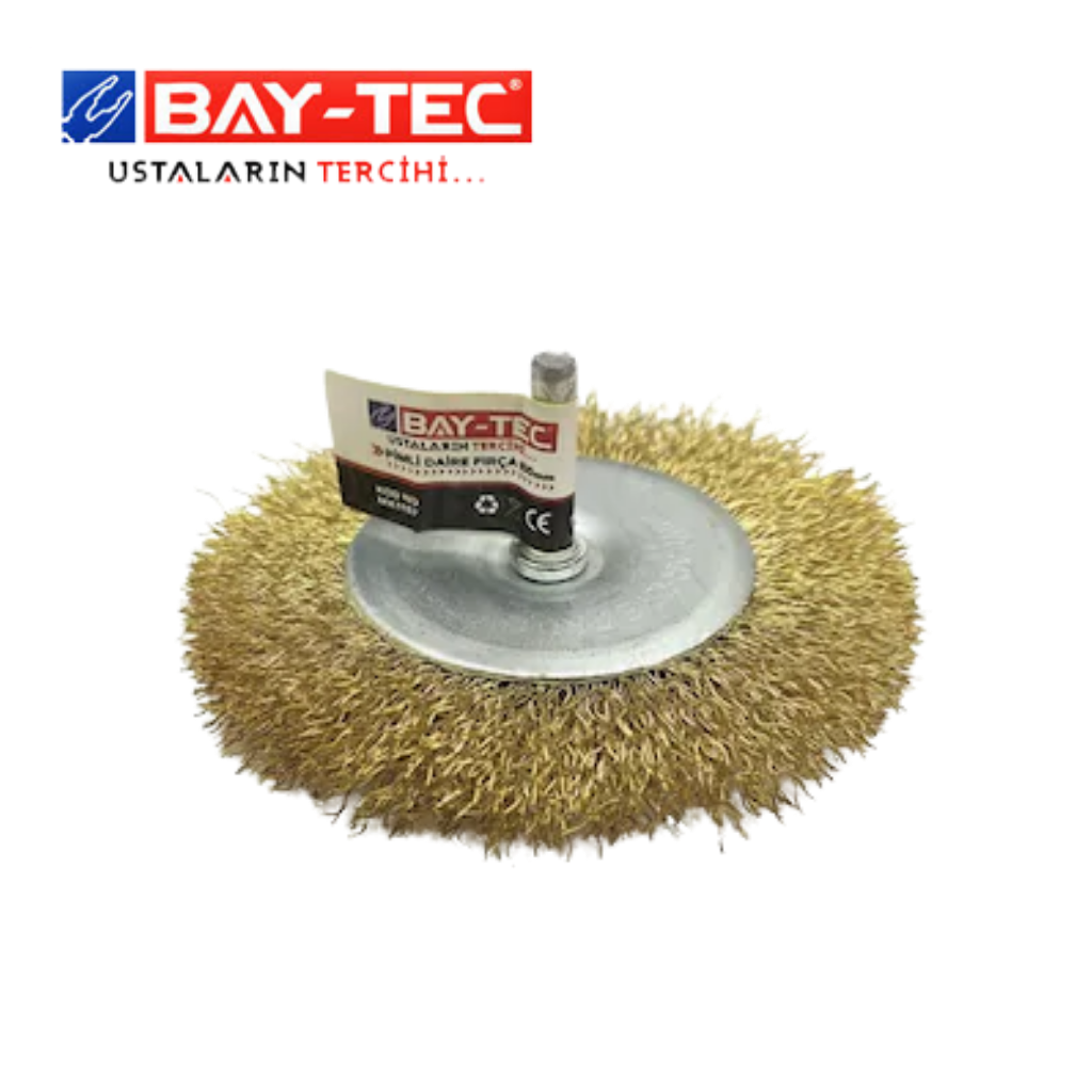 BAY-TEC MK1186 Pi̇mli̇ Dai̇re Fırça 75 mm