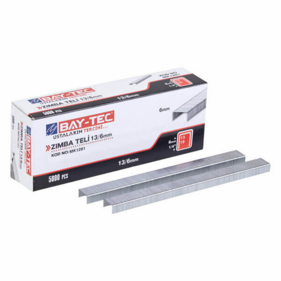 BAY-TEC MK1281 Zımba Teli̇ 13/6 mm