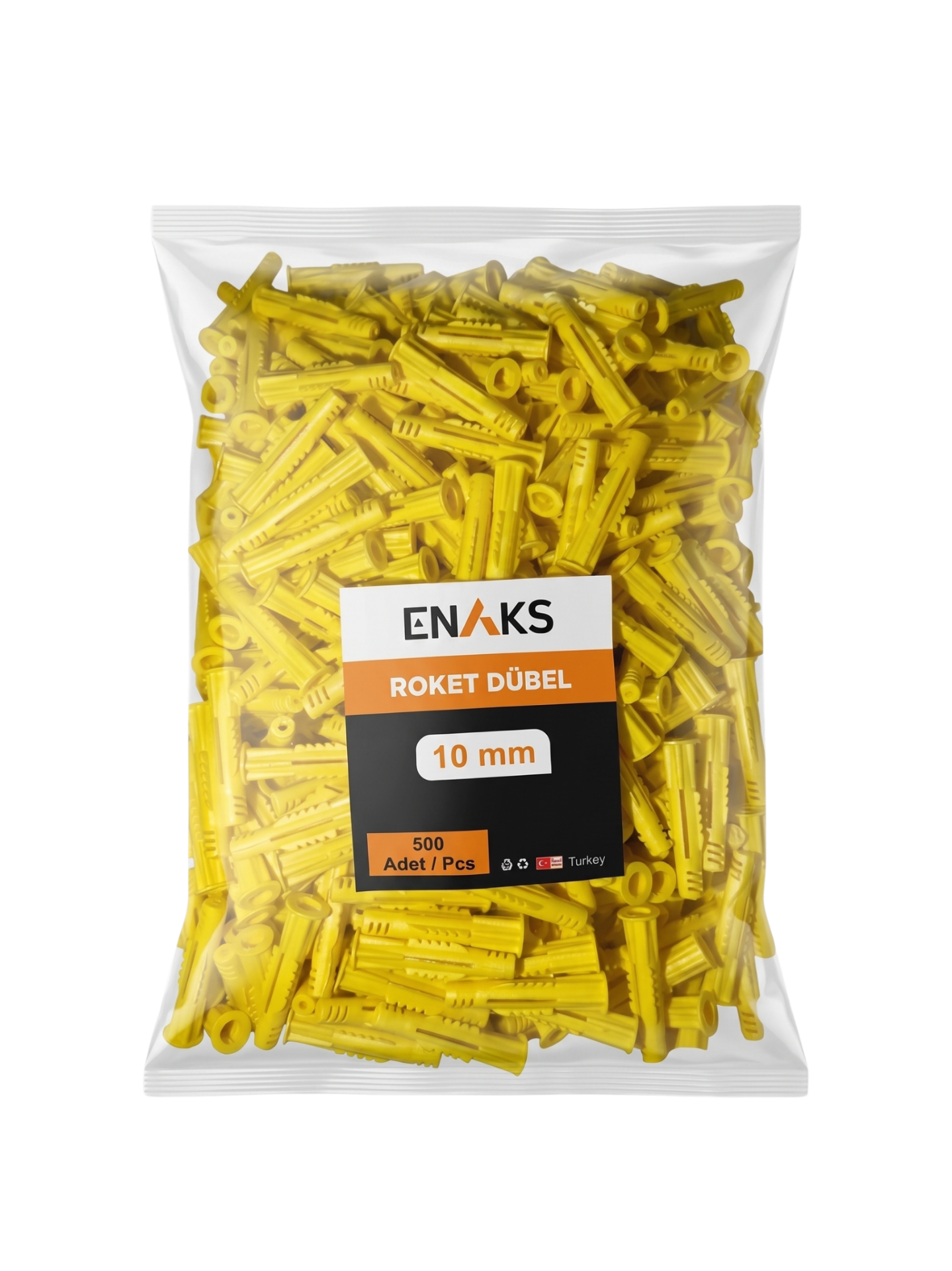 Enaks Roket Dübel 10mm (500'lü Paket)