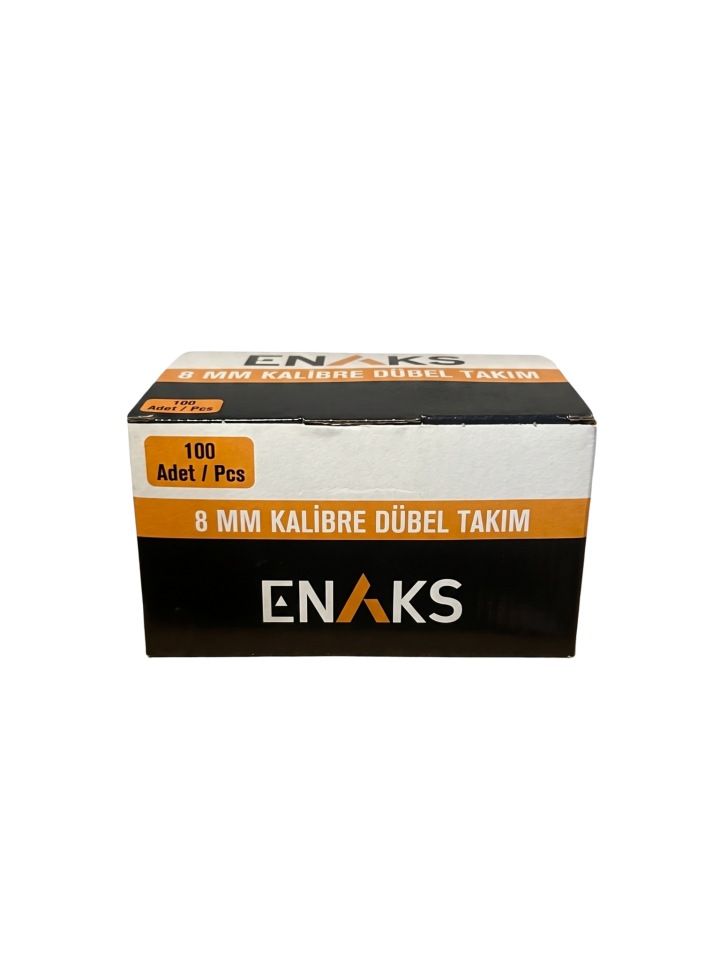 Enaks Kalibre Dübel Takımı 8mm (100'lü paket)