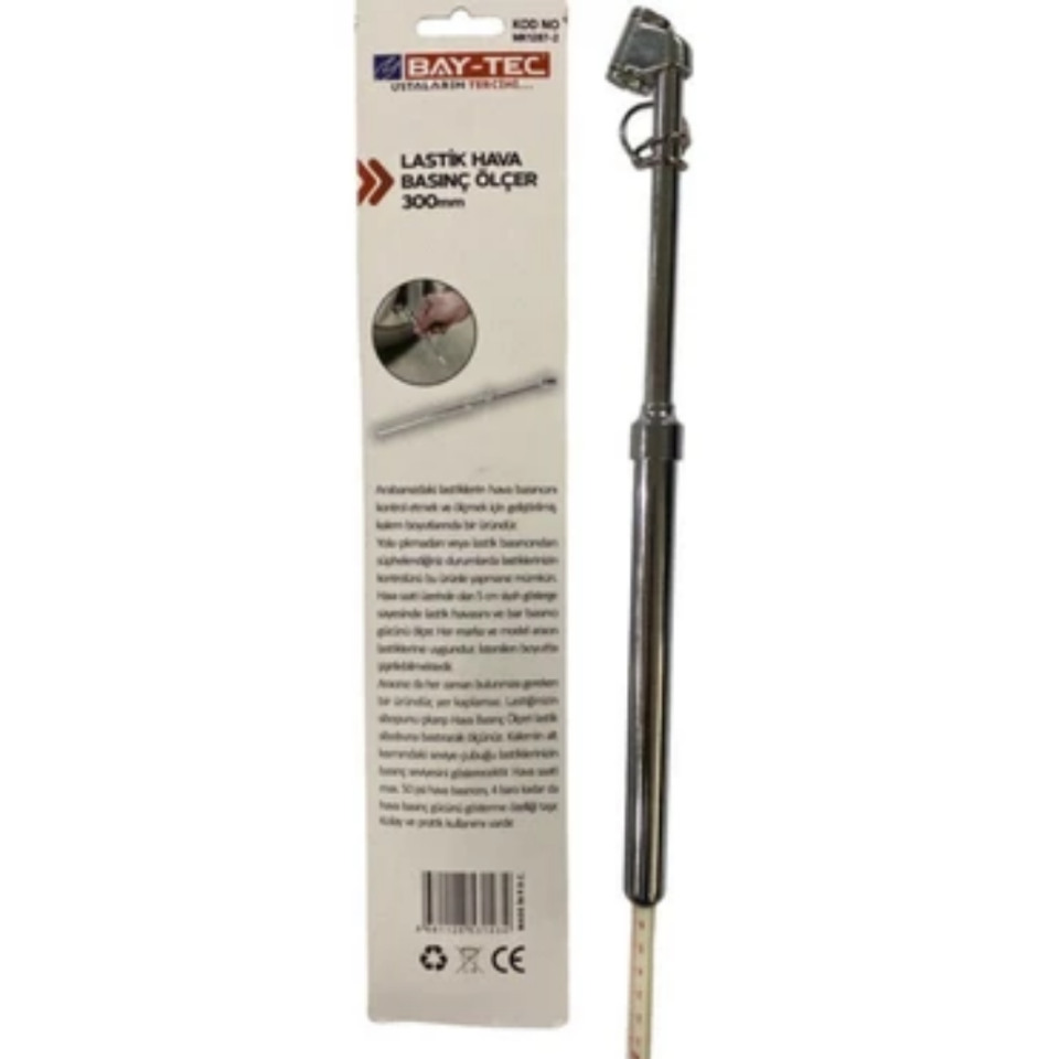 BAY-TEC MK1287-2 Lasti̇k Hava Basınç Ölçer 300 mm