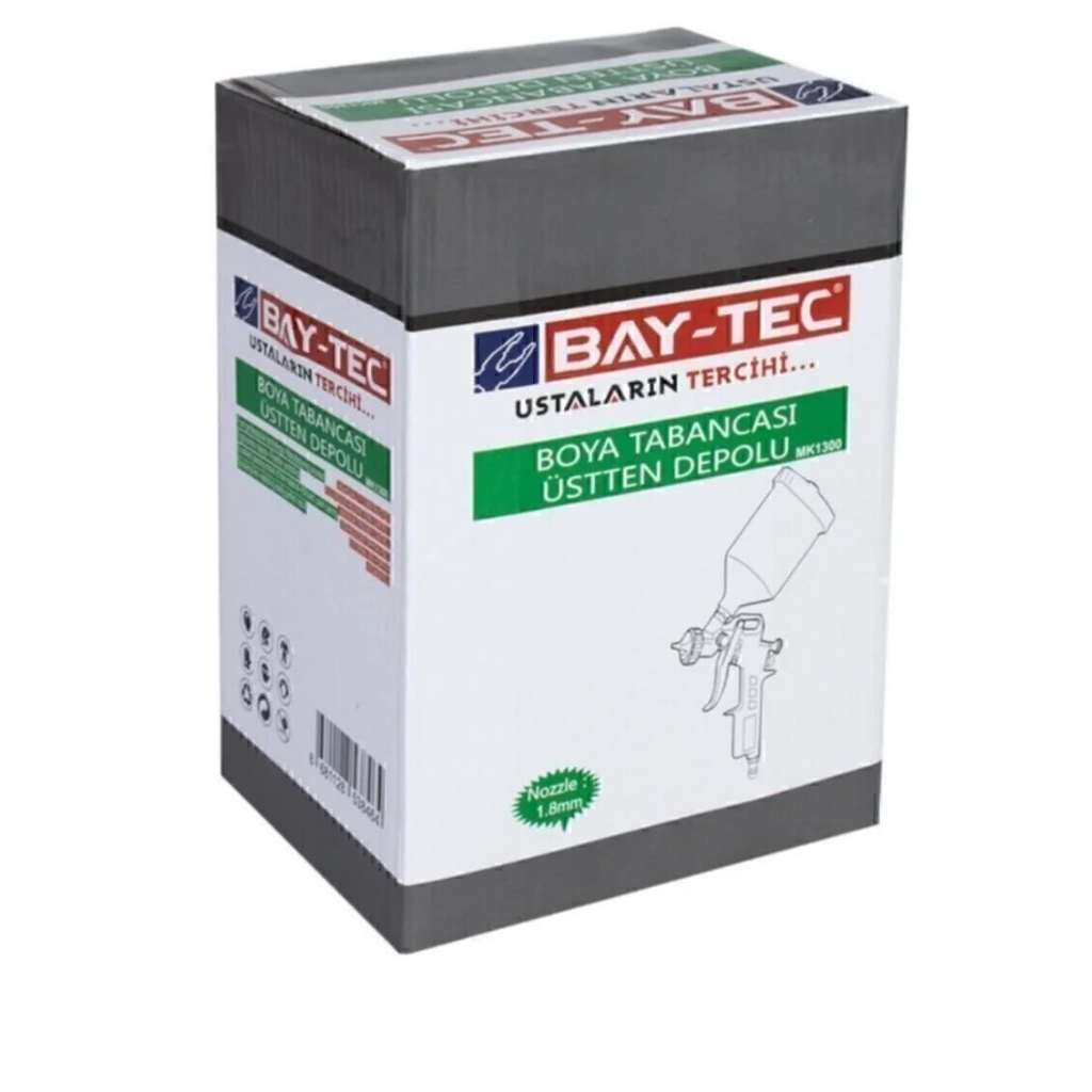 BAY-TEC MK1300 Boya Tabancası Üstten Depolu 1,8 mm