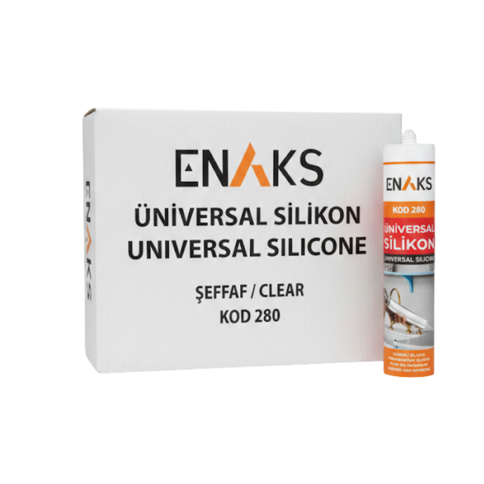 Enaks Şeffaf Silikon 280gr