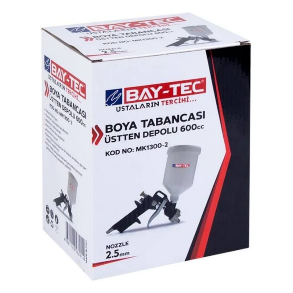 BAY-TEC MK1300-2 Boya Tabanca Üstten Depolu 2,5mm