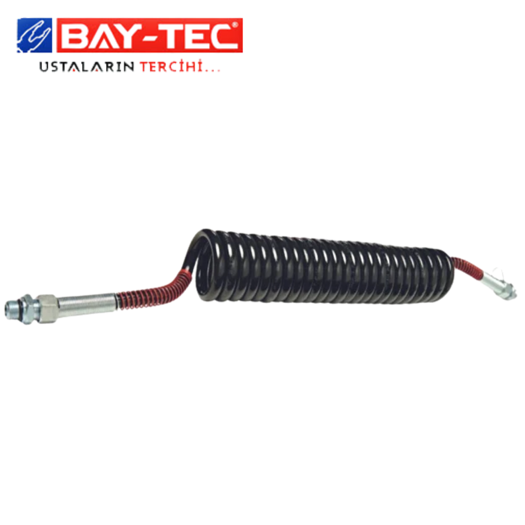 BAY-TEC MK1306 Hava Hortumu Spiralli 7,5mt