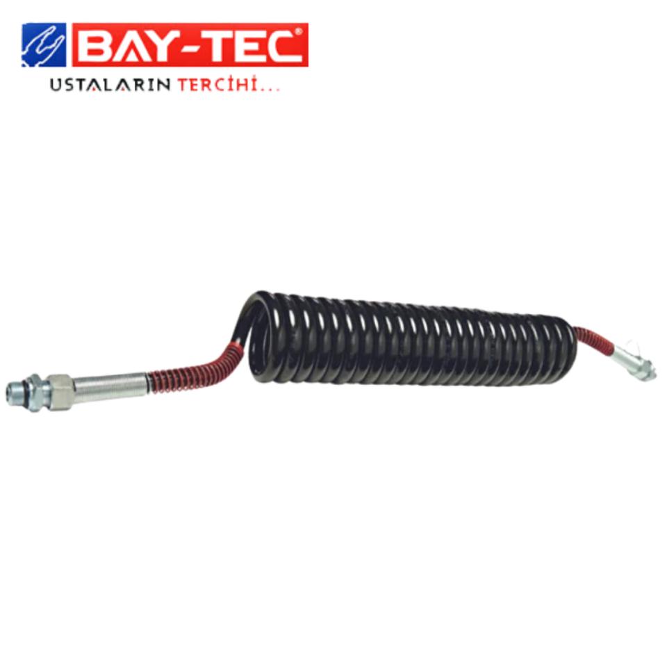 BAY-TEC MK1306 Hava Hortumu Spiralli 7,5mt
