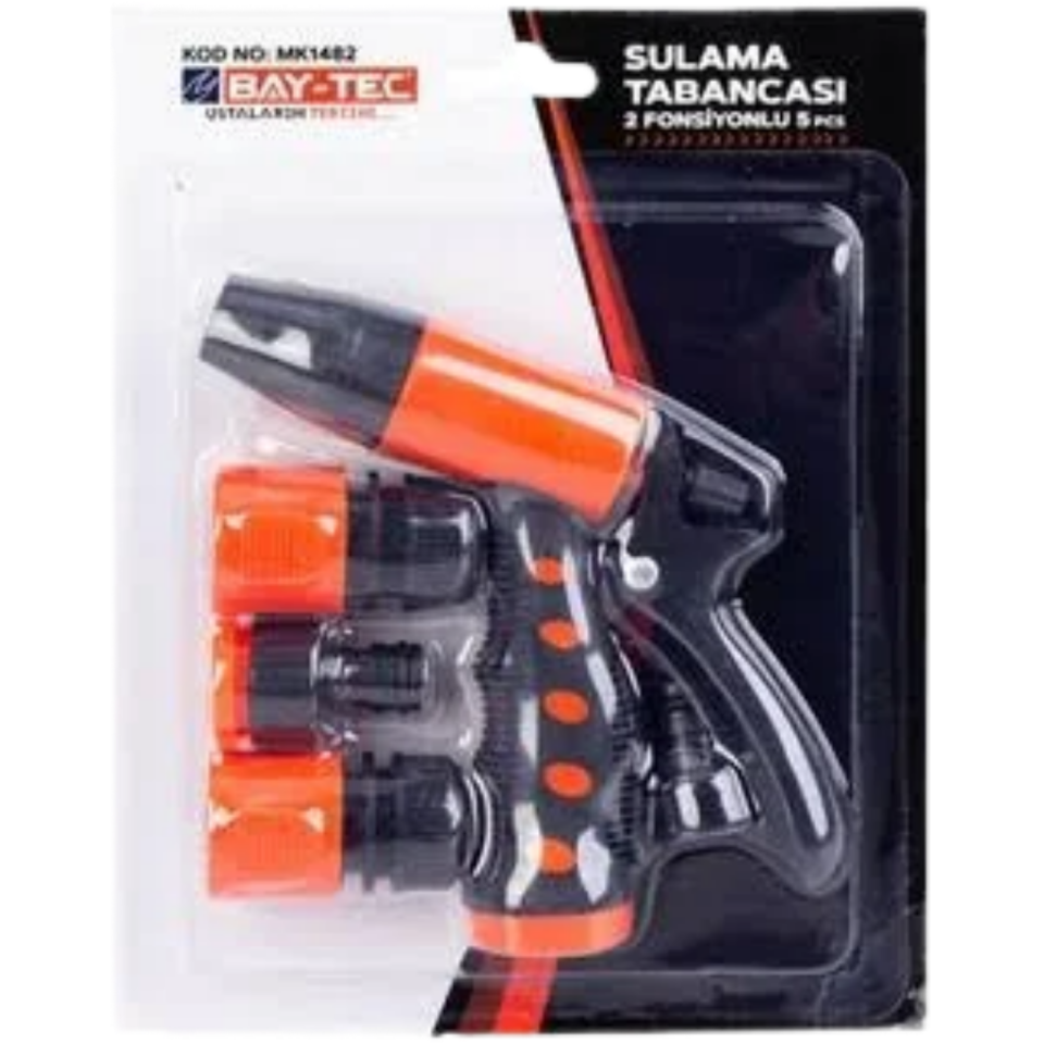 BAY-TEC MK1482 Sulama Tabancası 2 Fonk-5 Parça