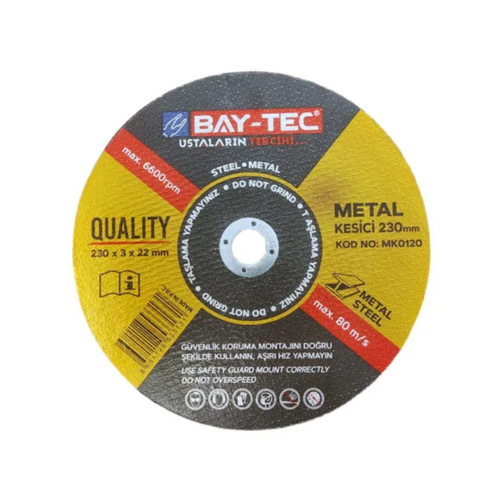 BAY-TEC MK0110 Metal Kesici 180*3*22
