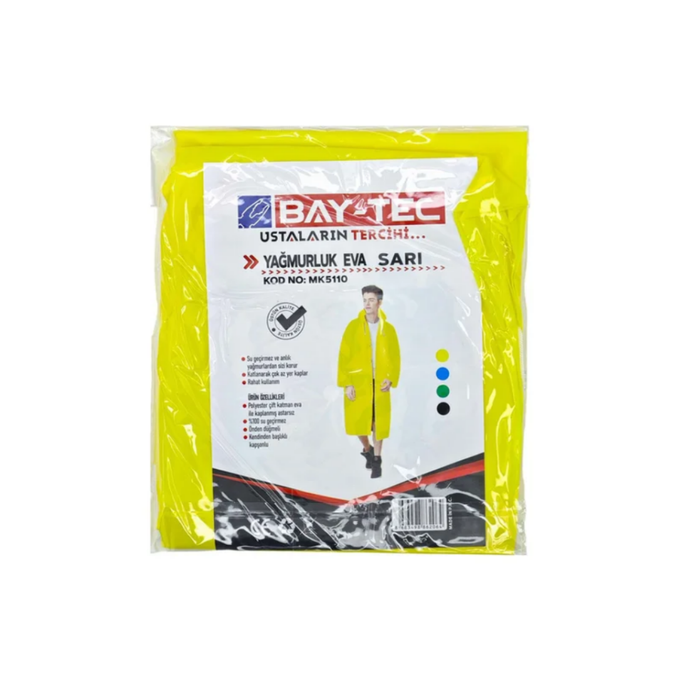 BAY-TEC MK5110 Yağmurluk Eva Sari