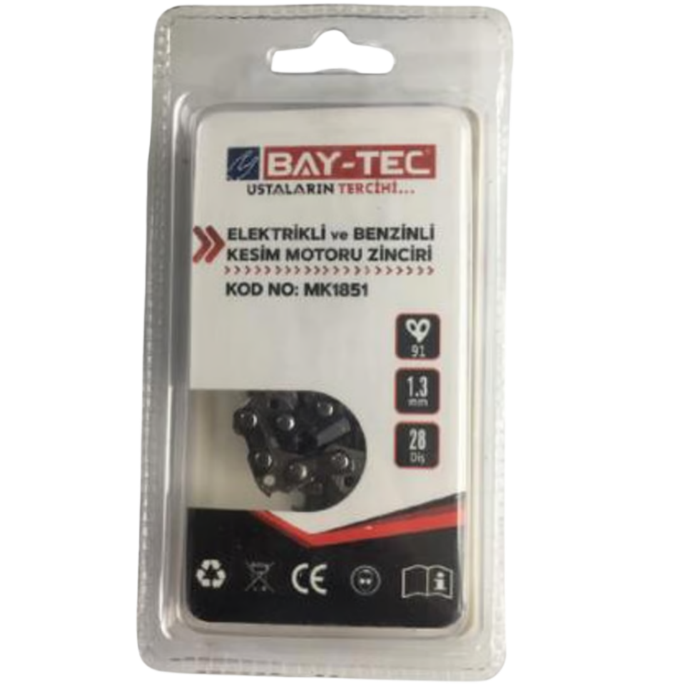 BAY-TEC MK1851 Elektri̇kli ve Benzi̇nli Kesi̇m Motoru Zi̇nci̇ri̇