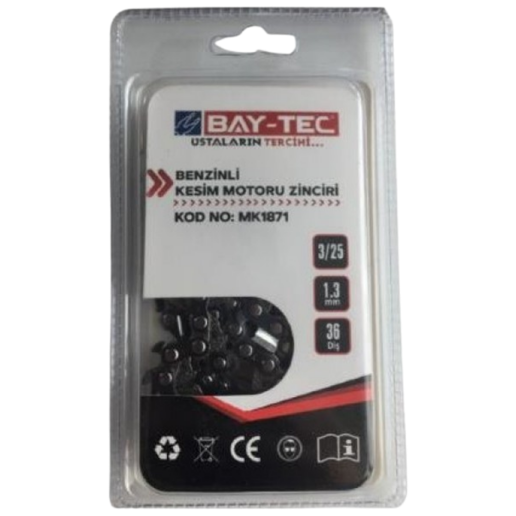 BAY-TEC MK1871 Benzi̇nli̇ Kesi̇m Motor Zi̇nci̇ri̇ 3/25-1.3mm - 36T