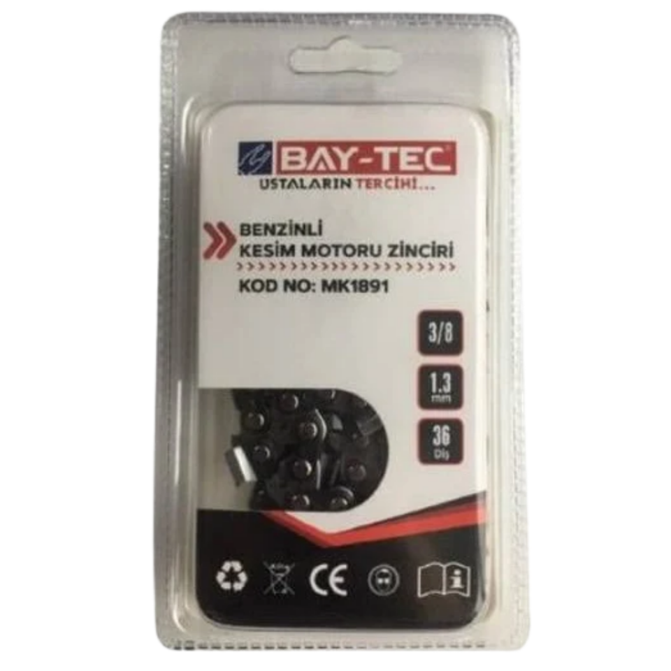 BAY-TEC MK1891 Benzi̇nli̇ Kesi̇m Motor Zi̇nci̇ri̇ 3/8-1.3mm - 36T