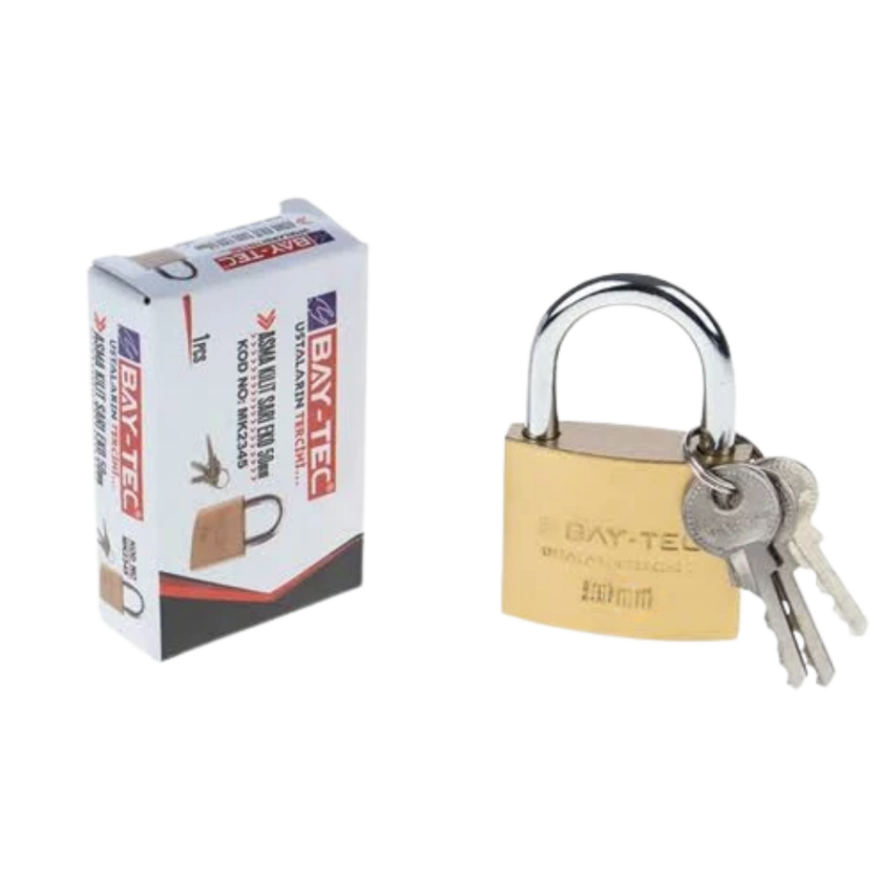 BAY-TEC MK2344 Asma Ki̇li̇t Sarı Eko 38 mm