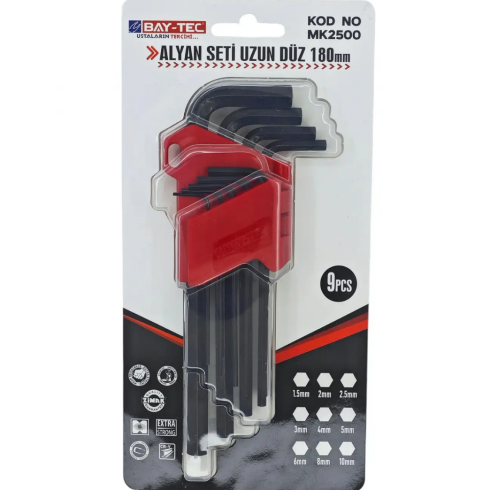 BAY-TEC MK2500 Alyan Seti̇ Uzun Düz