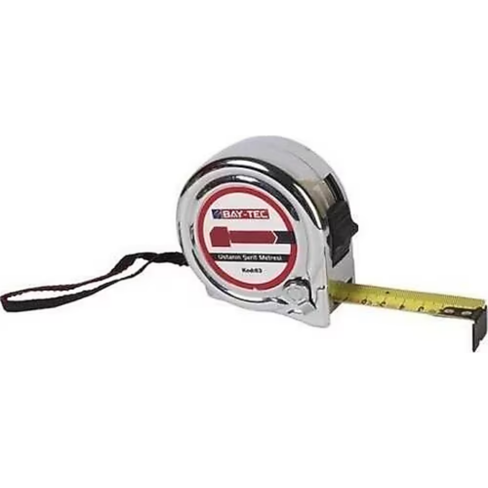 BAY-TEC MK4147 Şeri̇t Metre Krom 5x25mm