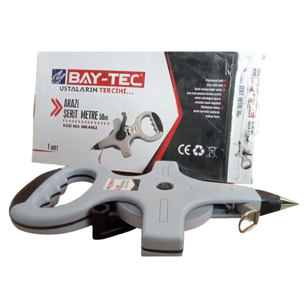 BAY-TEC MK4162 Arazi̇ Şeri̇t Metre 50x12,5mm