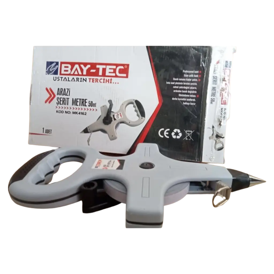 BAY-TEC MK4162 Arazi̇ Şeri̇t Metre 50x12,5mm