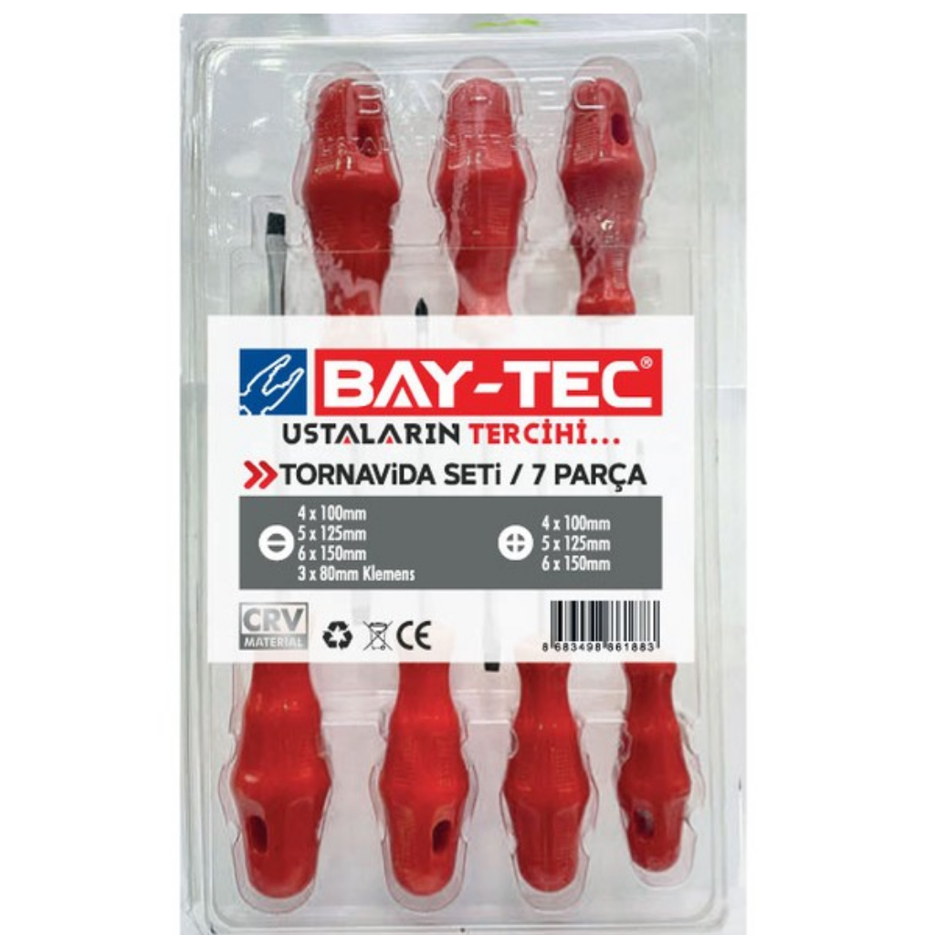 BAY-TEC MK4508-04 Tornavi̇da Seti̇ 7 Parça