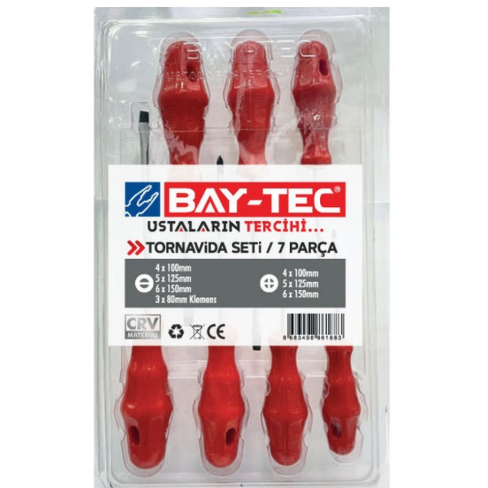 BAY-TEC MK4508-04 Tornavi̇da Seti̇ 7 Parça