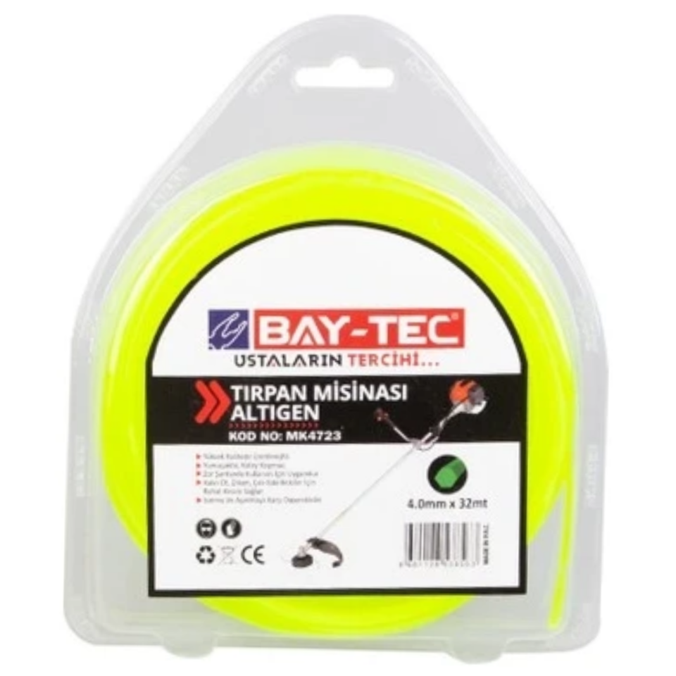 BAY-TEC MK4723 Tırpan Mi̇si̇nası Altigen 4x32mt