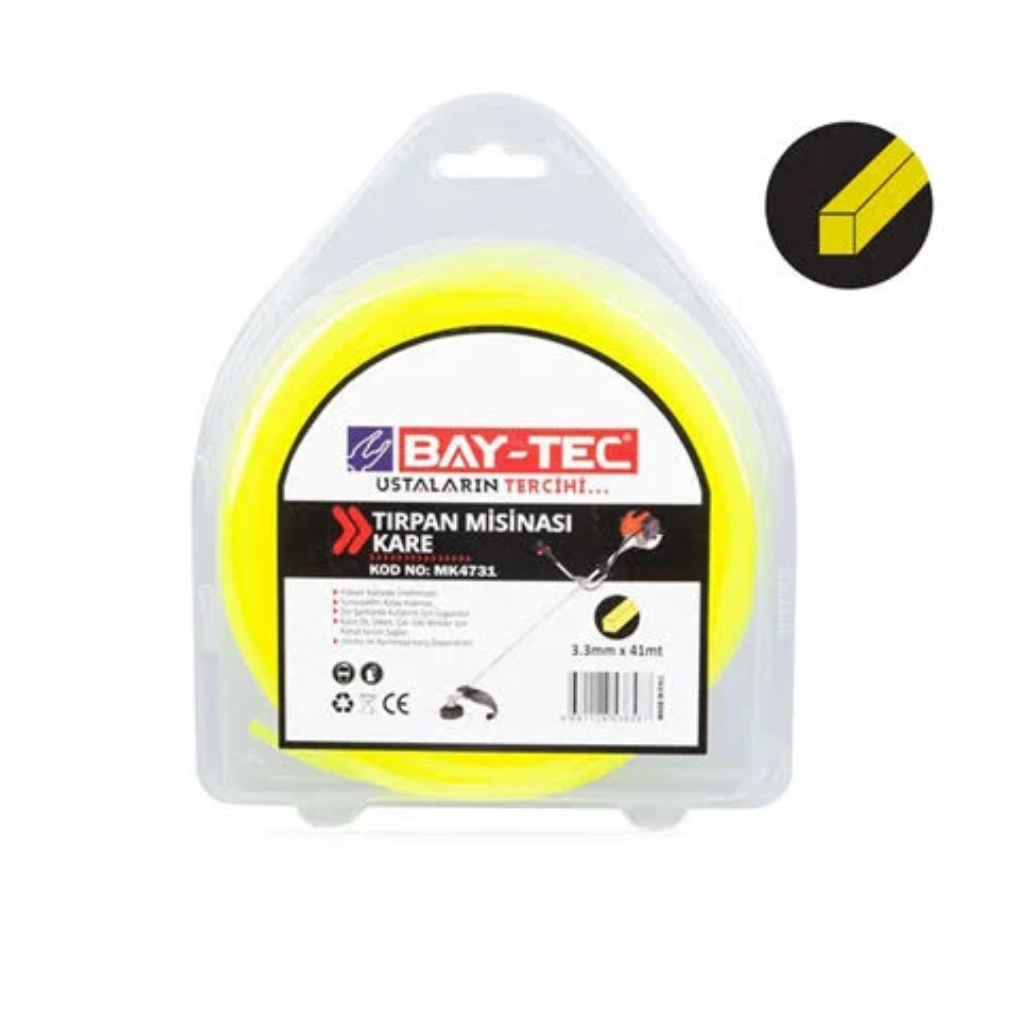 BAY-TEC MK4731 Tırpan Mi̇si̇nası Kare 3,3x41 mt