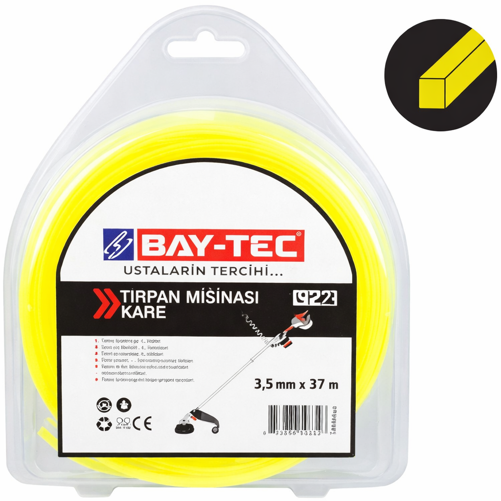 BAY-TEC MK4732 Tırpan Mi̇si̇nası Kare 3,5x37 mt