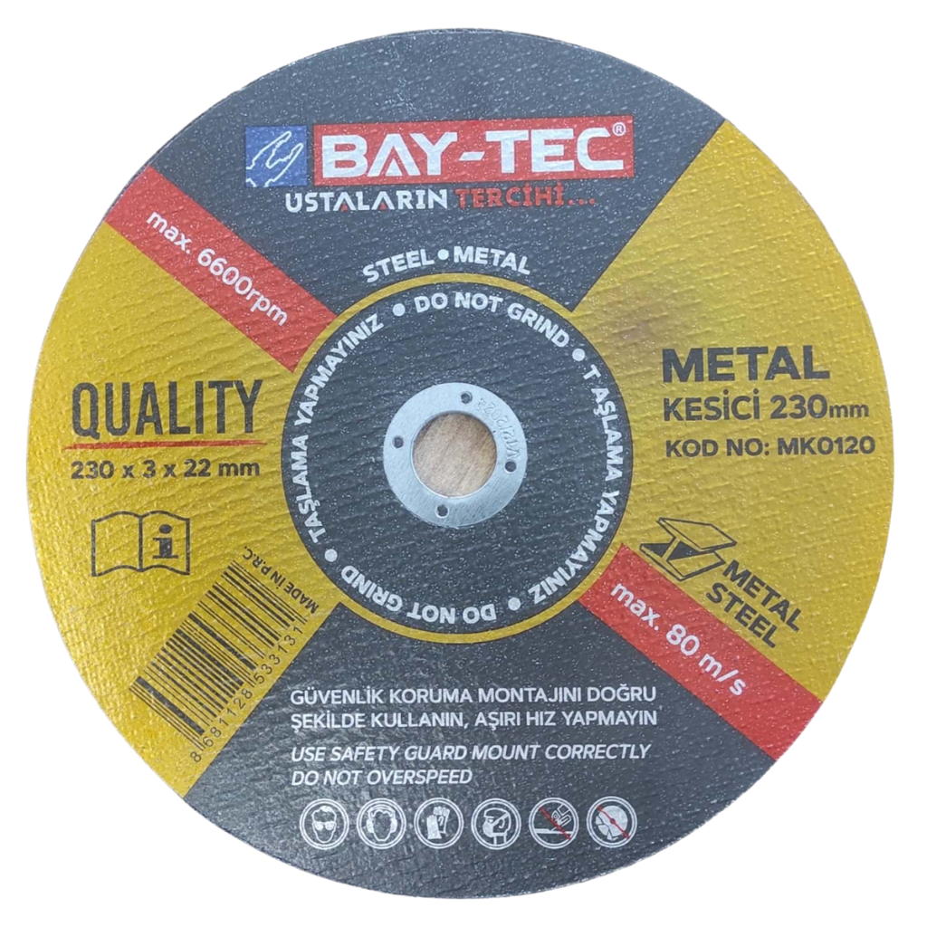 BAY-TEC MK0120 Metal Kesi̇ci̇ 230x3x22