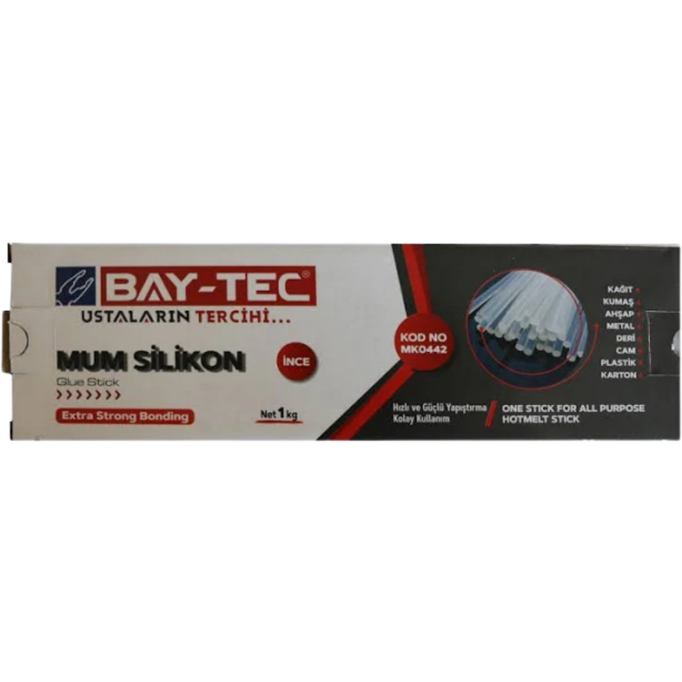 BAY-TEC MK0442 Mum Si̇li̇kon İnce