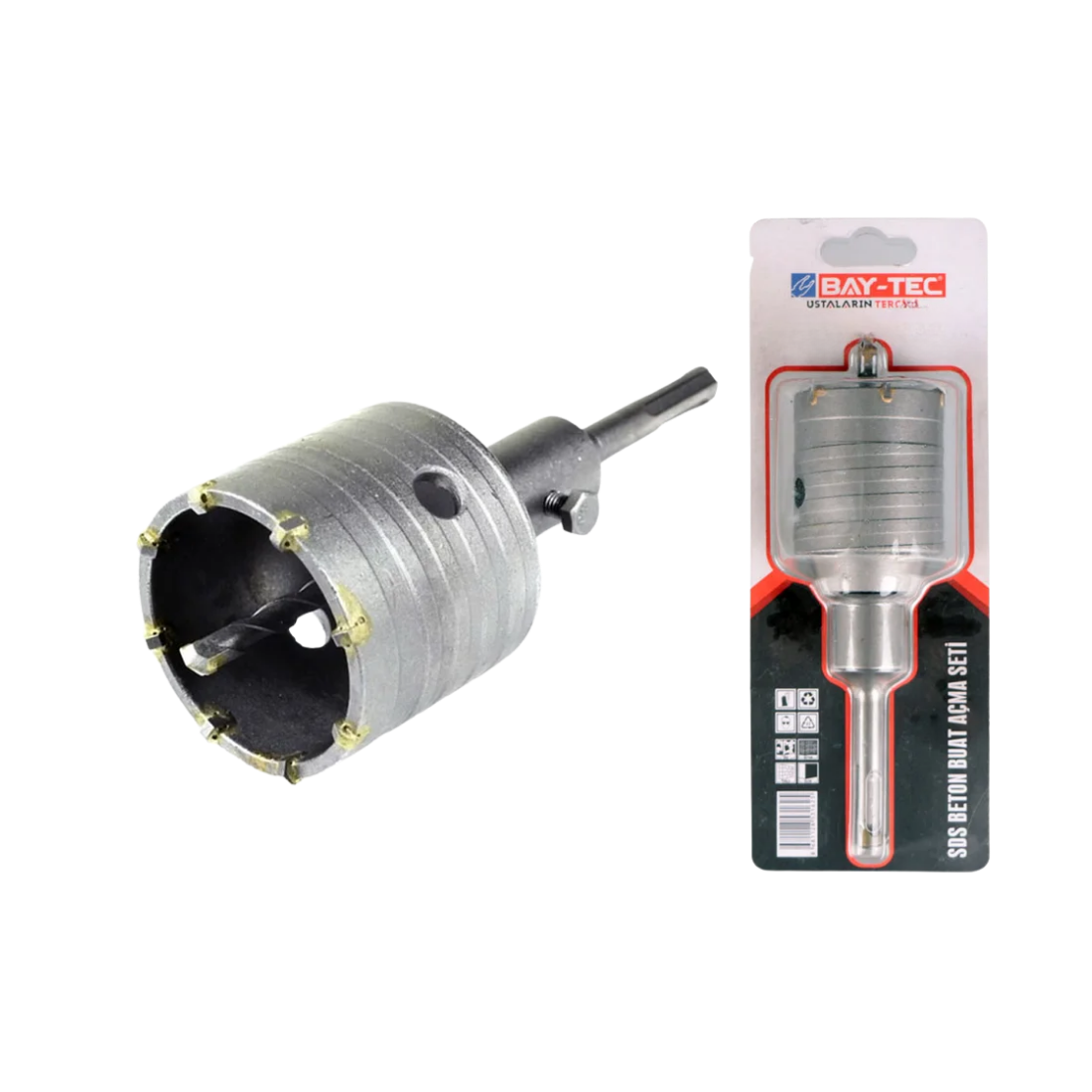 BAY-TEC MU0872 Sds Beton Buat Açma Seti 35 mm