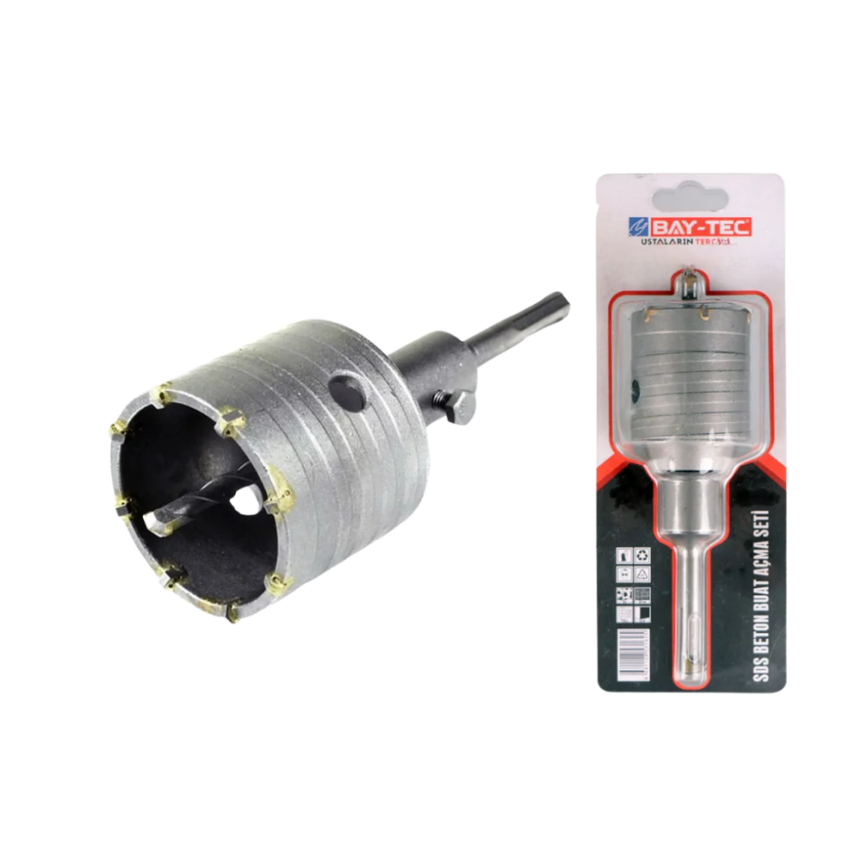 BAY-TEC MU0878 Sds Beton Buat Açma Seti 65 mm