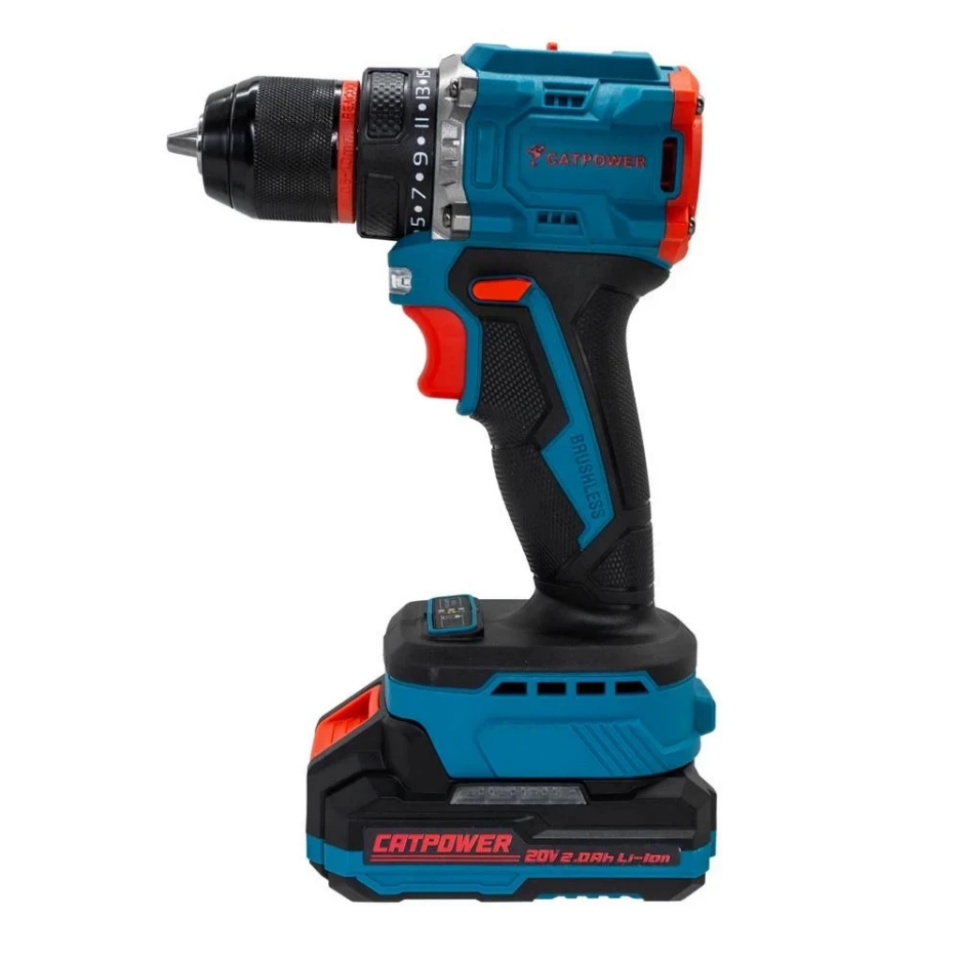 Catpower E1010 Kömürsüz Akülü Vi̇dalama 10mm 20V Li-Ion 2.0Ah