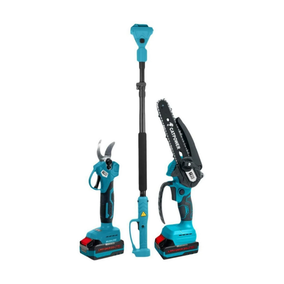 Catpower 1520 Kömürsüz Akülü Set Budama Ve Testere