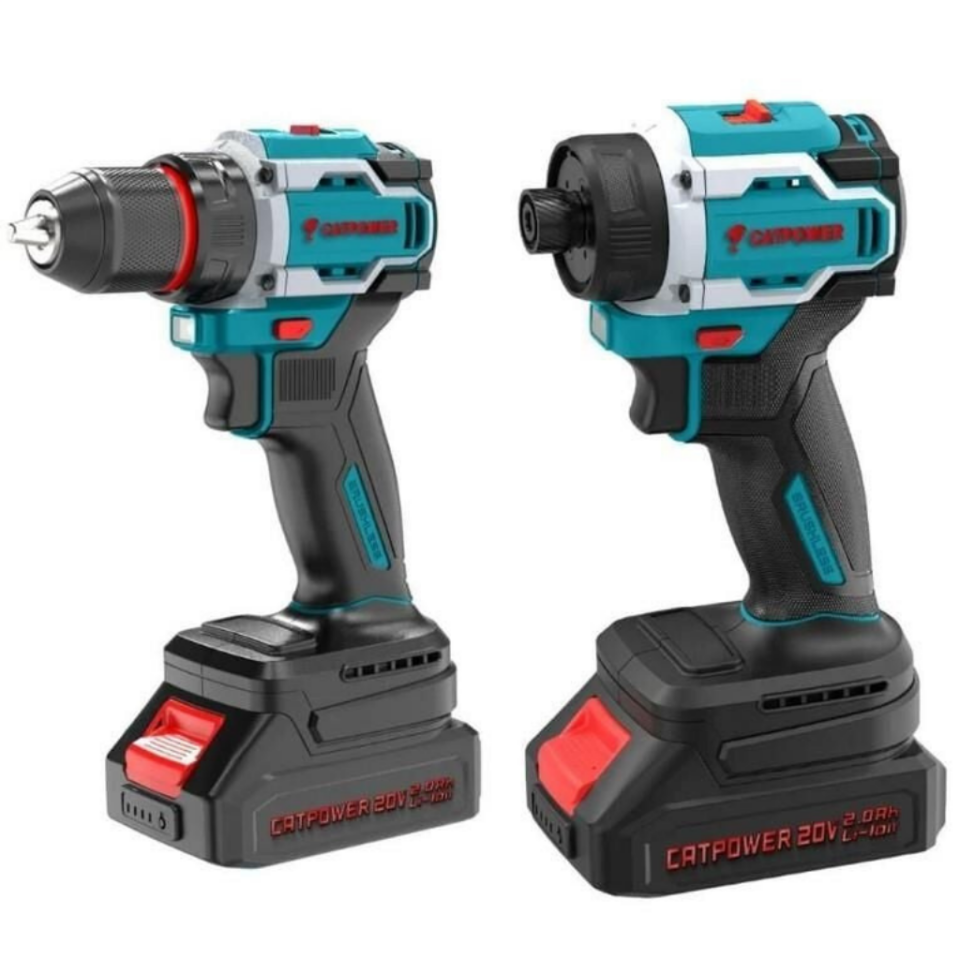 Catpower 5130 Kömürsüz Akülü Kombo Set Matkap Ve Vidalama