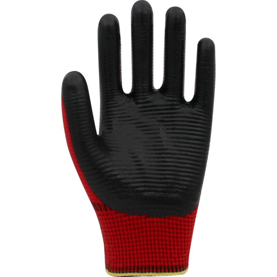 Beybi Pn5 Nitril Zebra (Kırmızı-Siyah) N:10