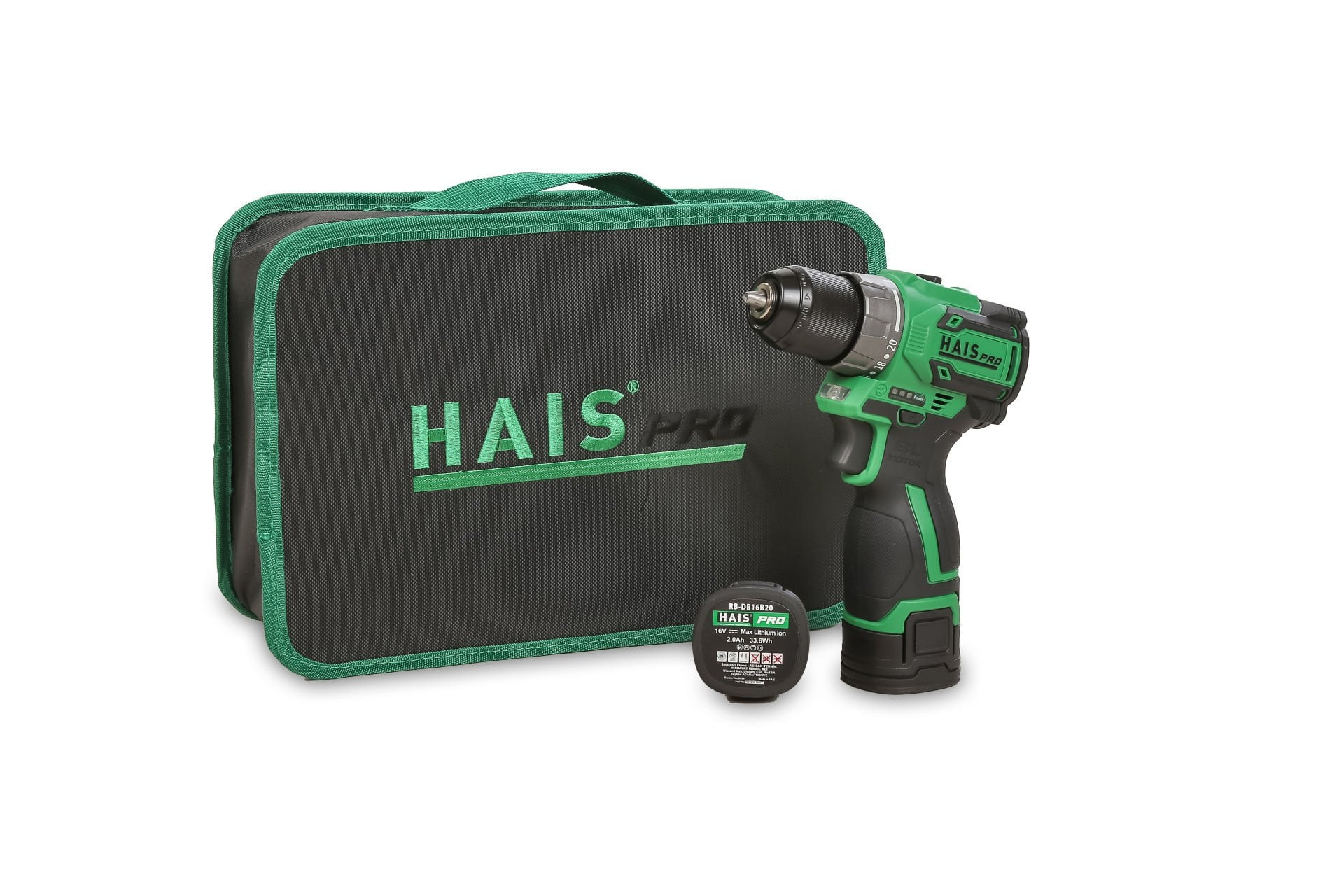 Hais Pro RB-DB16 Vidalama Matkap 16 V 2.0 Ah Çift Akülü