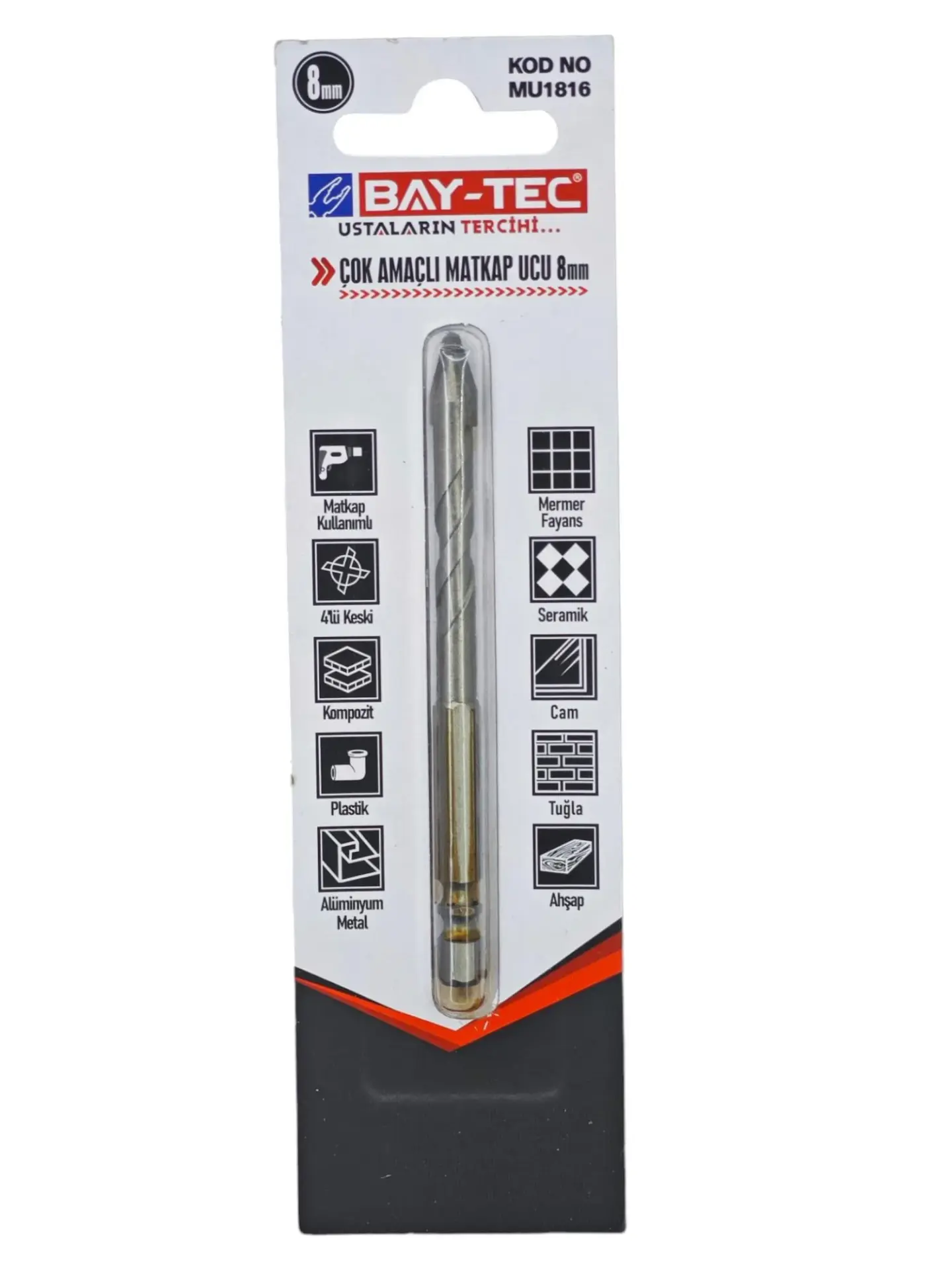 BAY-TEC MU1816 Çok Amaçlı Elmas Ucu 80 mm