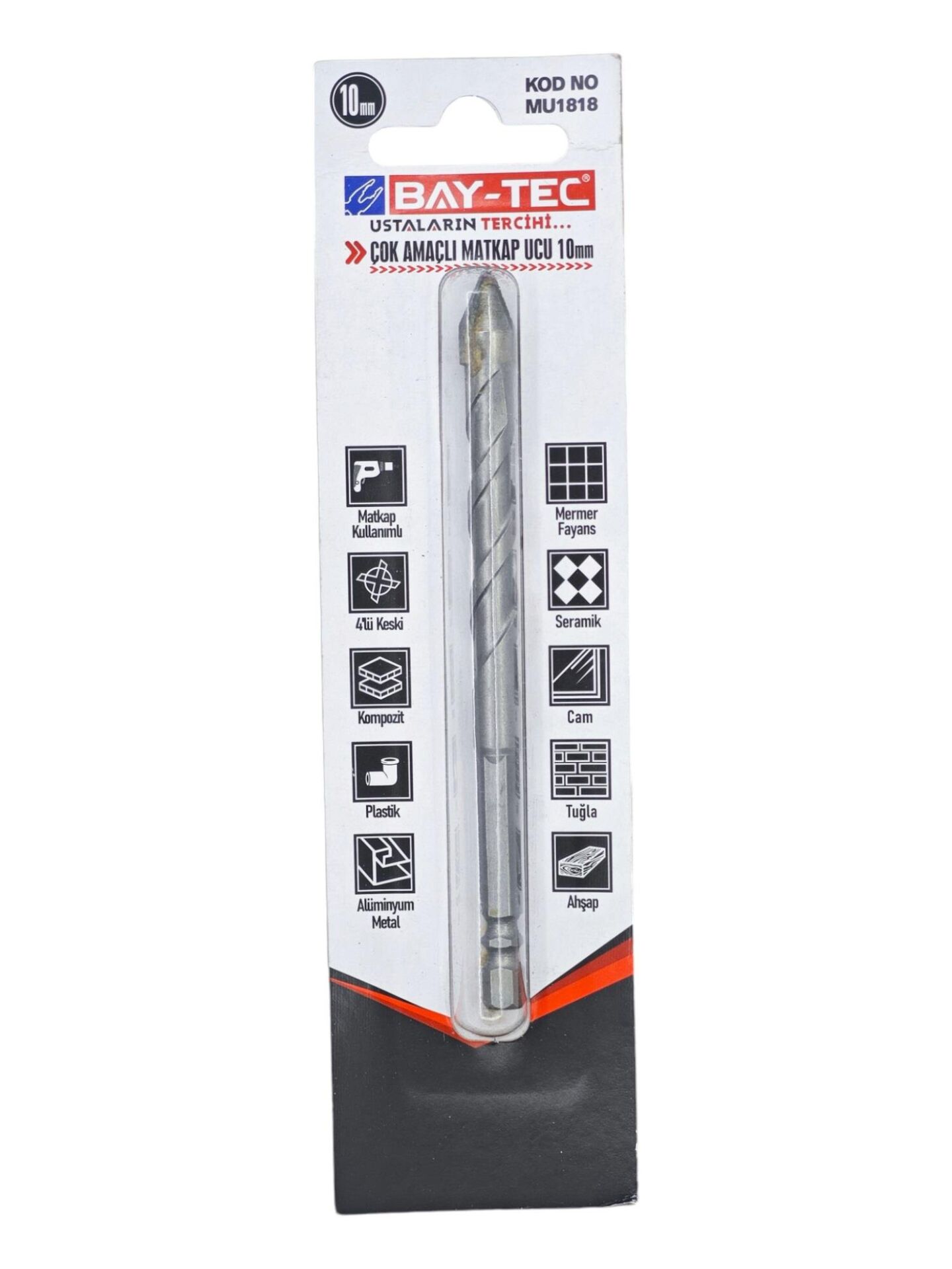 BAY-TEC MU1818 Çok Amaçlı Elmas Ucu 10 mm