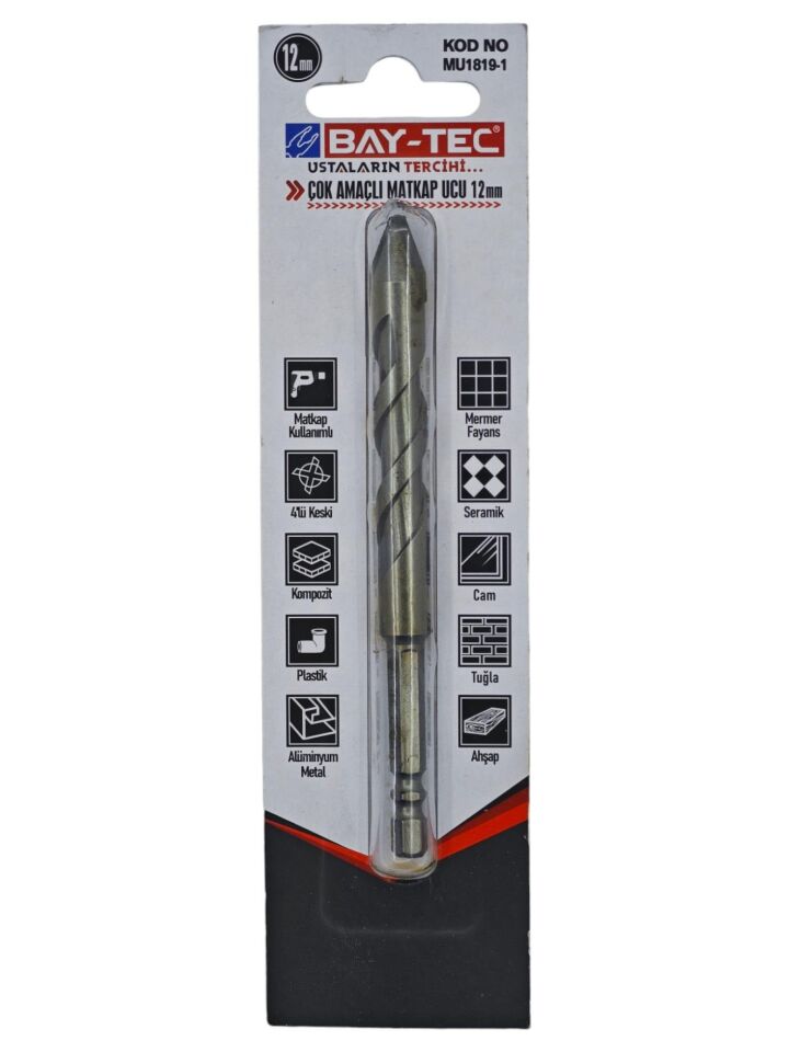 BAY-TEC MU1819-1 Çok Amaçlı Elmas Ucu 12 mm