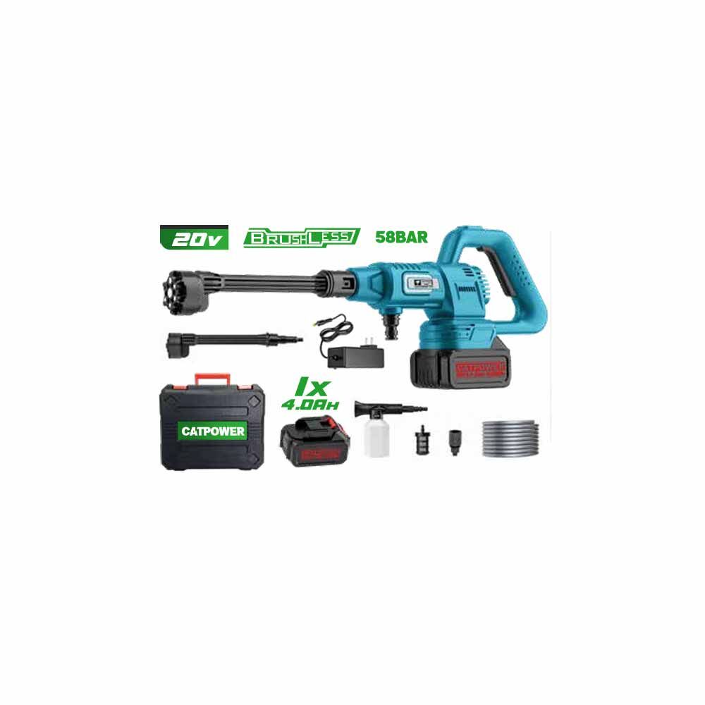 CATPOWER 720 Kömürsüz Akülü Araç Yıkama 20V Li-ion 4.0Ah