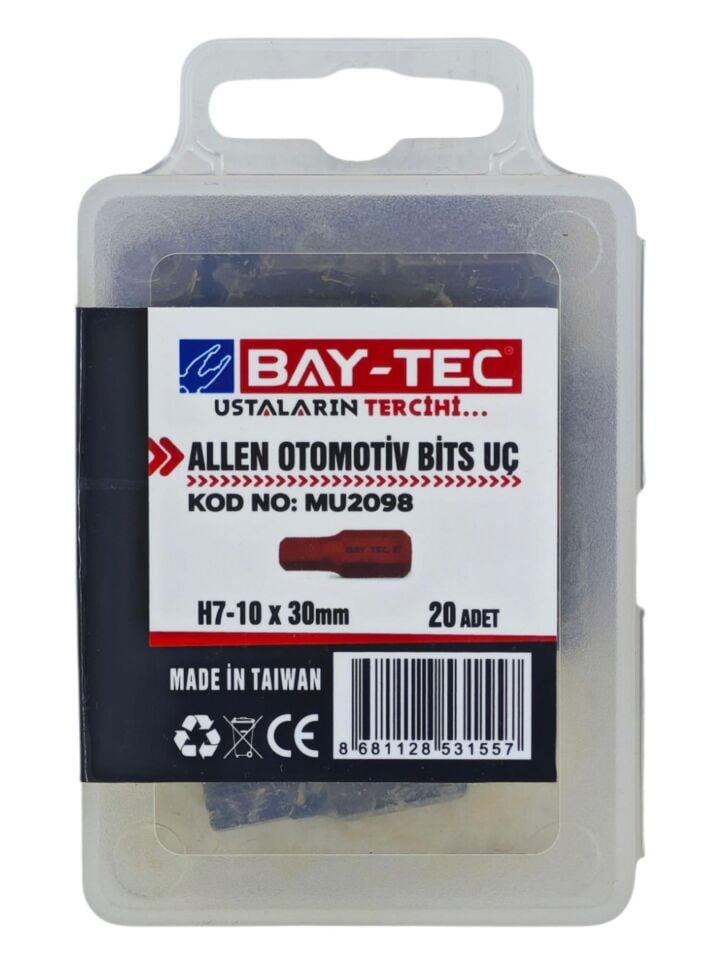 BAY-TEC MU2098 Allen Bi̇ts Uç H7-10x30