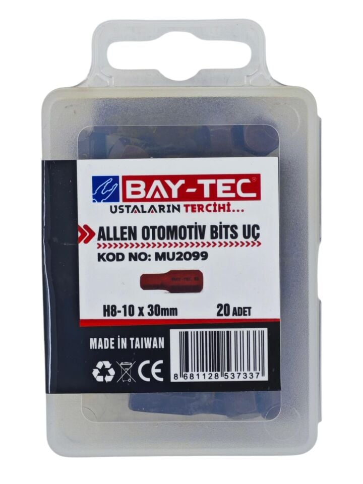 BAY-TEC MU2099 Allen Bi̇ts Uç H8-10x30