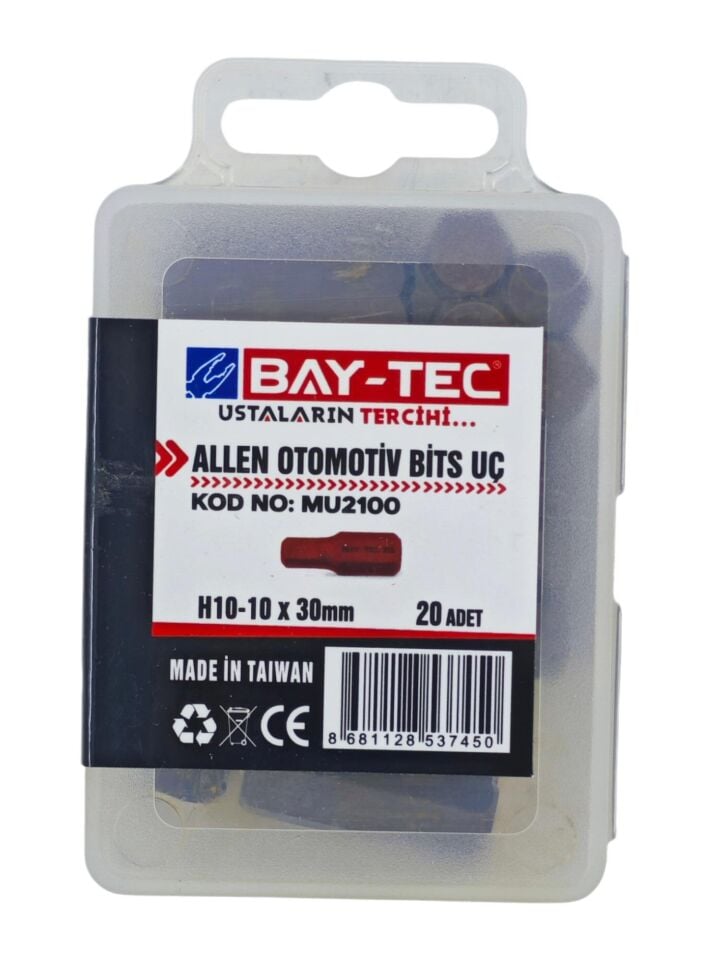 BAY-TEC MU2100 Allen Bi̇ts Uç H10-10x30