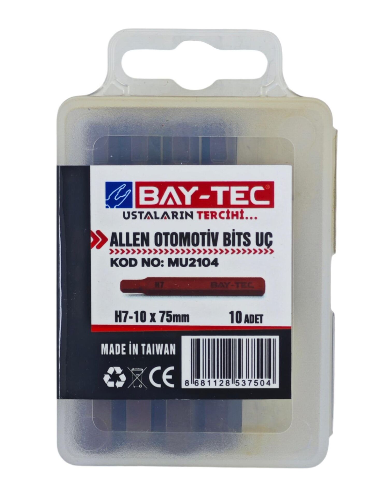 BAY-TEC MU2104 Allen Bi̇ts Uç H7-10x75