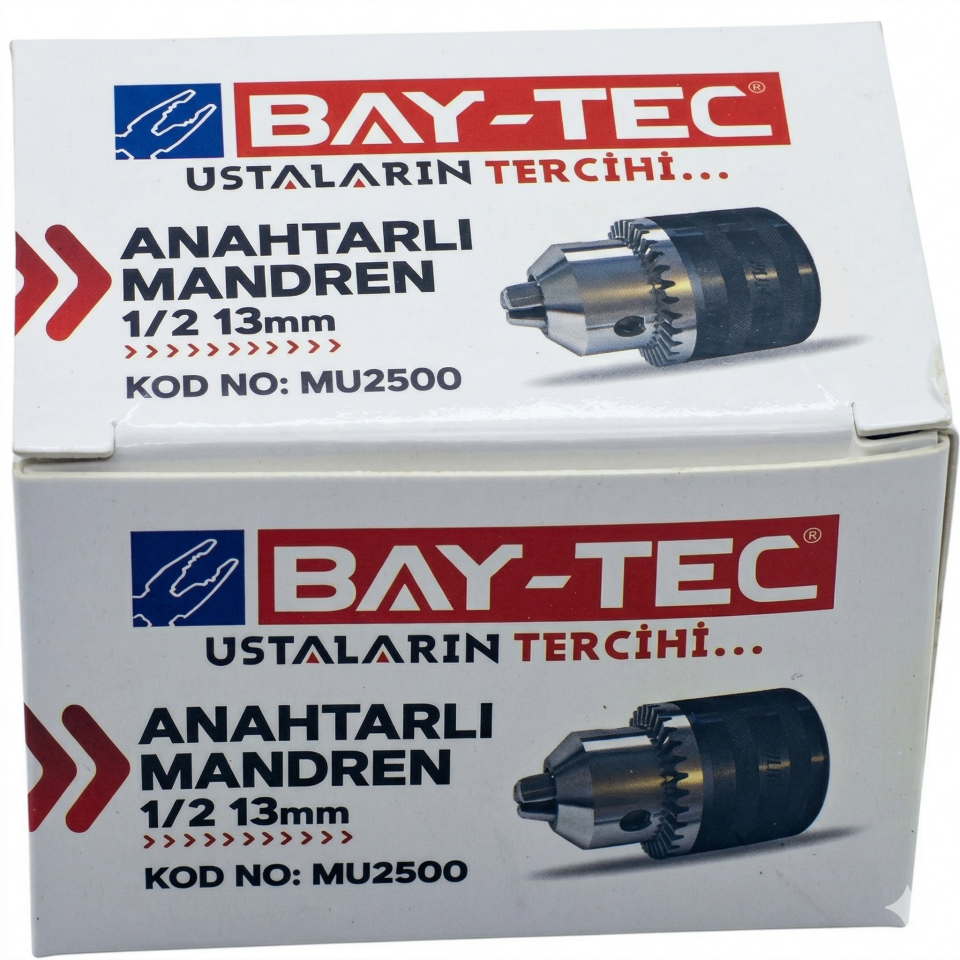 BAY-TEC MU2500 Anahtarlı Mandren 13mm