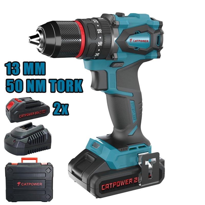 Catpower 4112 Kömürsüz Akülü Darbeli Vidalama 13 mm